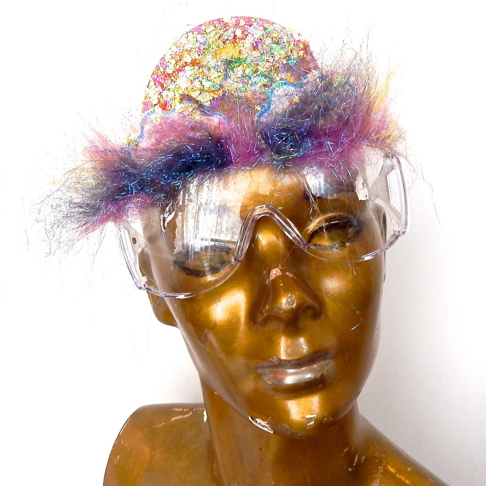 GASOLINE GLAMOUR RAINBOW FUZZ HUSTLER GLASSES